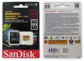 Подделка на Sandisk Extreme 512GB Micro SD