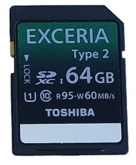 Toshiba Exceria TYPE 2 64 GB (SD-X64T2)
